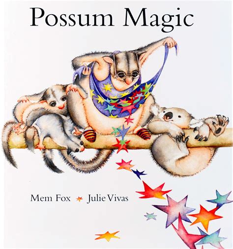 Enter the realm of possums with this magical book